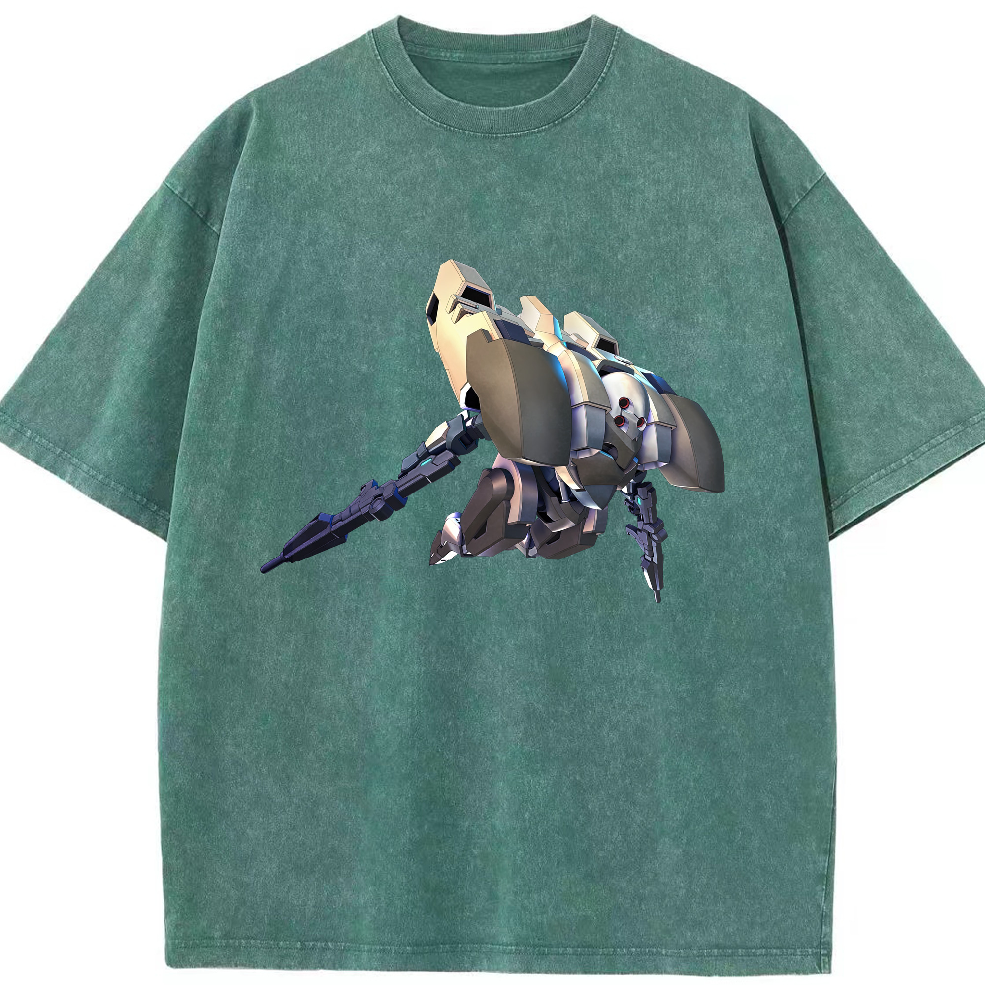 （画像用） 機動戦士ガンダム Mobile Suit Gundam 綿100% ヴィンテージ風 半袖Tシャツ（フロントプリント）